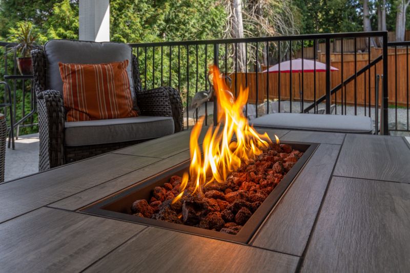 gas and outdoor fire pits