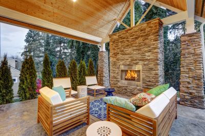gas and outdoor fire pits